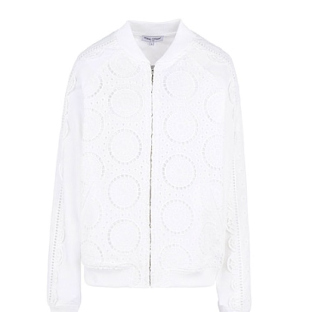 *Opening Ceremony White Bomber Jacket Sz XS - Picture 7 of 15